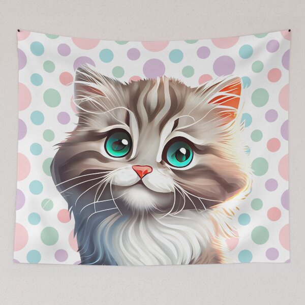 Item preview, CUTE  KITTEN  designed and sold by TeyMank.