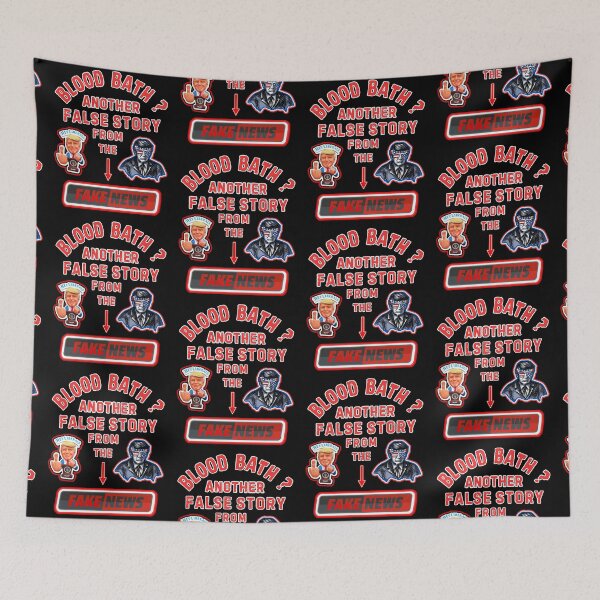 Item preview, Trump Blood Bath designed and sold by WoodburyLake.