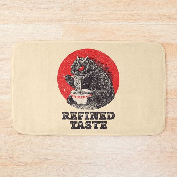 Item preview, Japanese Monster Kaiju Eating Ramen For Instant Noodle Gift Idea designed and sold by fooderiffic.