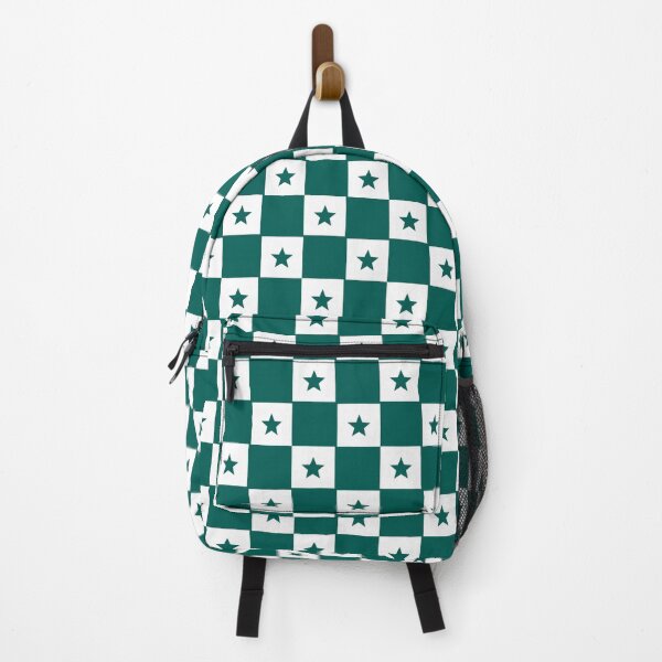 Item preview, Green & White Stars Jets Colors Checkerboard Supreme Templates designed and sold by Alchemy-A-La-G.