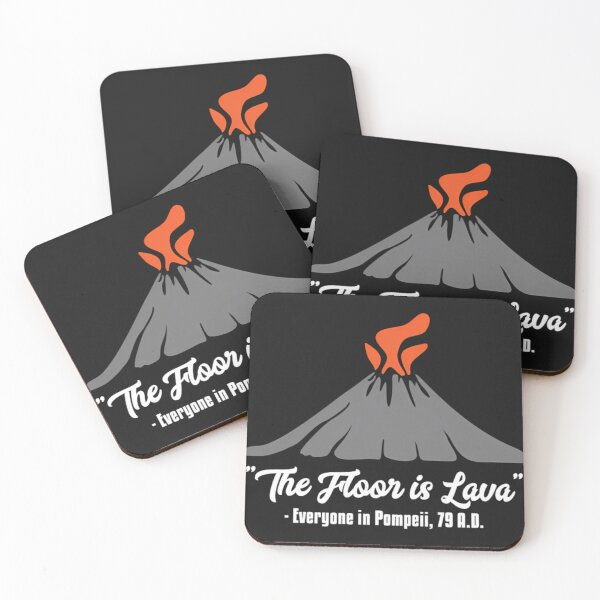 Item preview, The Floor Is Lava Funny History Teacher Pompeii designed and sold by Adrienarbier.