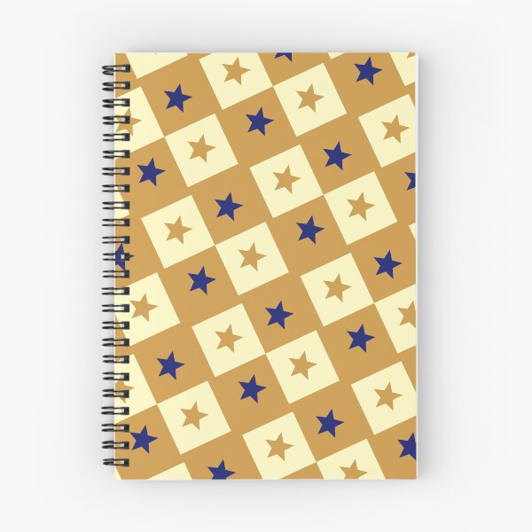 Item preview, Blue & Gold Stars Checkerboard Repeat Sequenced Supreme Templates designed and sold by Alchemy-A-La-G.
