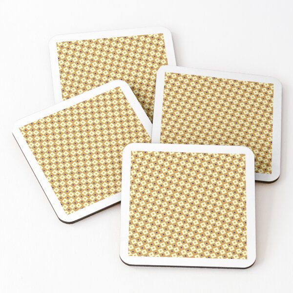 Item preview, Blue & Gold Stars Checkerboard Repeat Sequenced Supreme Templates designed and sold by Alchemy-A-La-G.