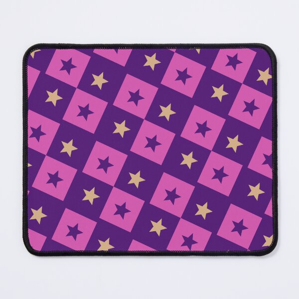 Item preview, Purple Pink & Yellow Stars Checkerboard Repeat Eternal Impressions designed and sold by Alchemy-A-La-G.