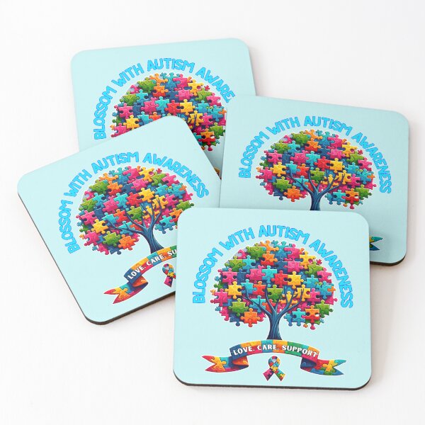 Item preview, Blossom with autism awareness designed and sold by Taans-Creation.
