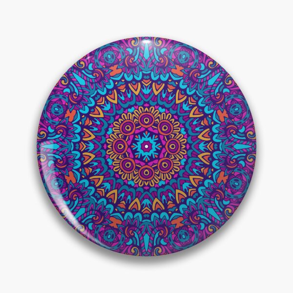 Item preview, Colorful Mandala Seamless Pattern designed and sold by PrintCraftCo.