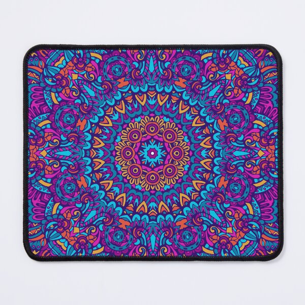 Item preview, Colorful Mandala Seamless Pattern designed and sold by PrintCraftCo.