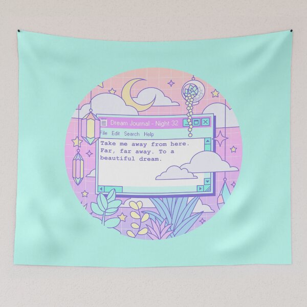 Item preview, Pastel Dream Journal designed and sold by gabdoesdesign.