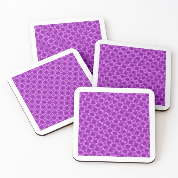 Item preview, Squares & Plus Plum Purple Lavender Ordered Eternal Impressions designed and sold by Alchemy-A-La-G.