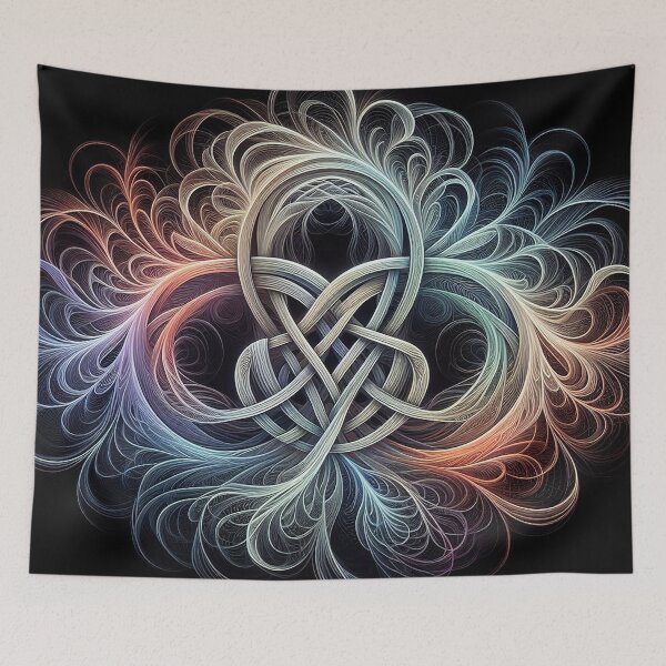 Item preview, CELTIC SHAMROCK designed and sold by Foxlindesigns.