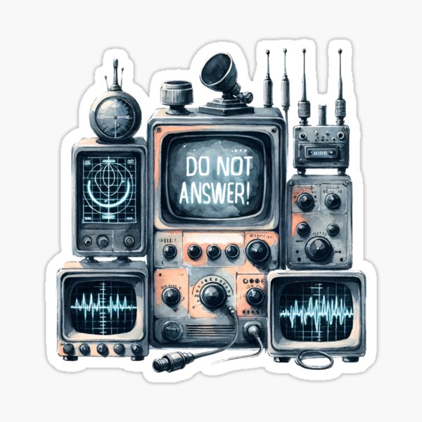 Item preview, 3 Body Problem "Do Not Answer!" designed and sold by Emitropy.