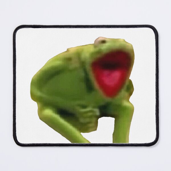 Item preview, kermit scream meme designed and sold by IcePools.