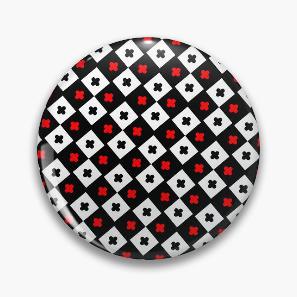 Item preview, Black White & Red Squares And Plus Eternal Impressions designed and sold by Alchemy-A-La-G.