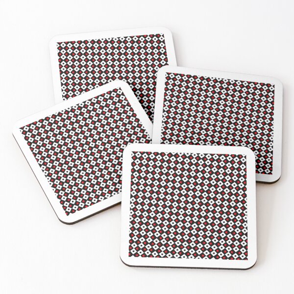 Item preview, Black White & Red Squares And Plus Eternal Impressions designed and sold by Alchemy-A-La-G.