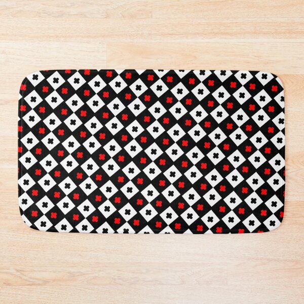 Item preview, Black White & Red Squares And Plus Eternal Impressions designed and sold by Alchemy-A-La-G.