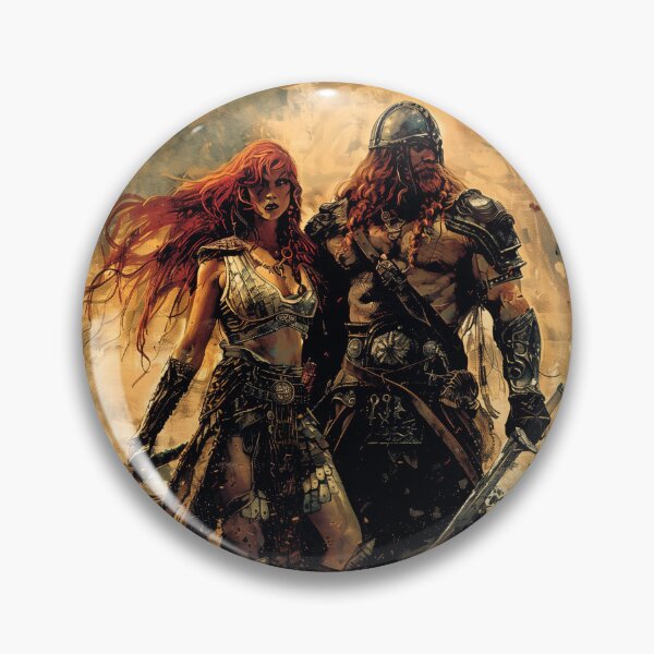 Item preview, Conan The Barbarian and The Princess Warrior designed and sold by joemaymi.