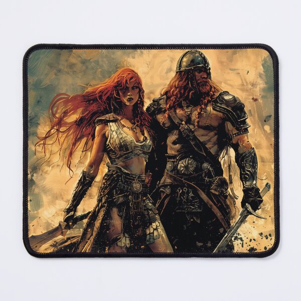 Item preview, Conan The Barbarian and The Princess Warrior designed and sold by joemaymi.