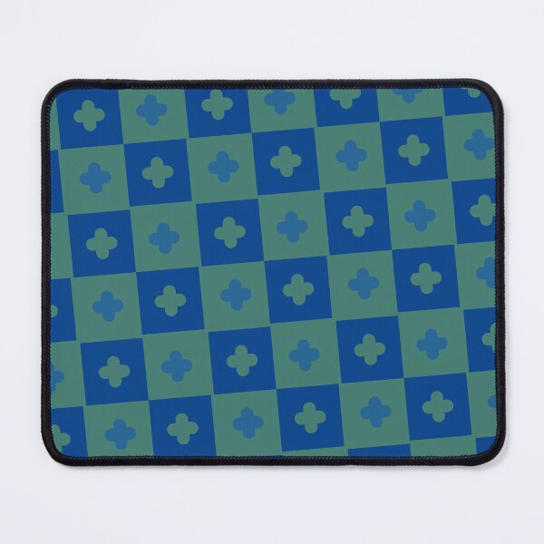 Item preview, Blue & Green Alternating Squares And Plus Eternal Impressions designed and sold by Alchemy-A-La-G.