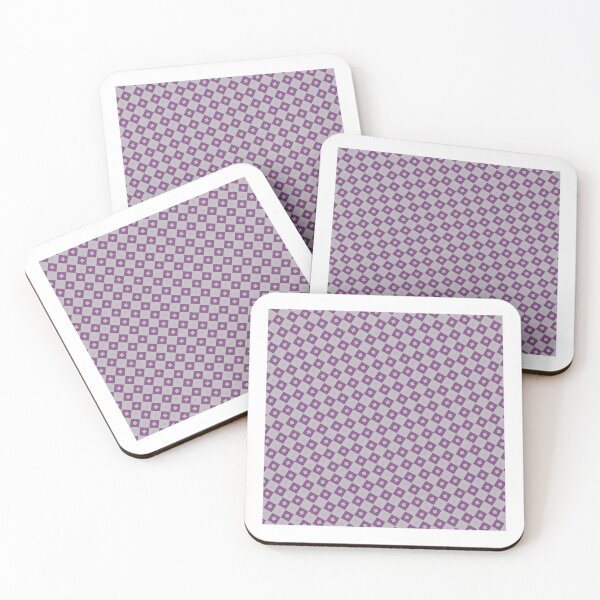 Item preview, Purple & Grey Continuing Squares Plus Repeating Eternal Impressions designed and sold by Alchemy-A-La-G.