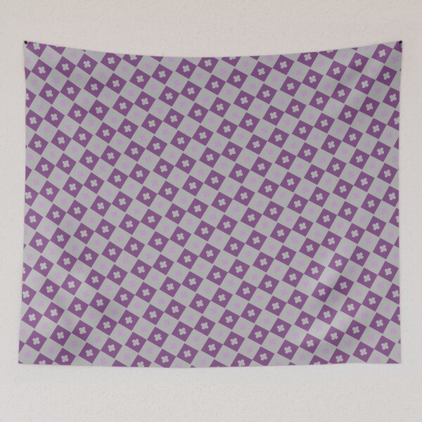 Item preview, Purple & Grey Continuing Squares Plus Repeating Eternal Impressions designed and sold by Alchemy-A-La-G.