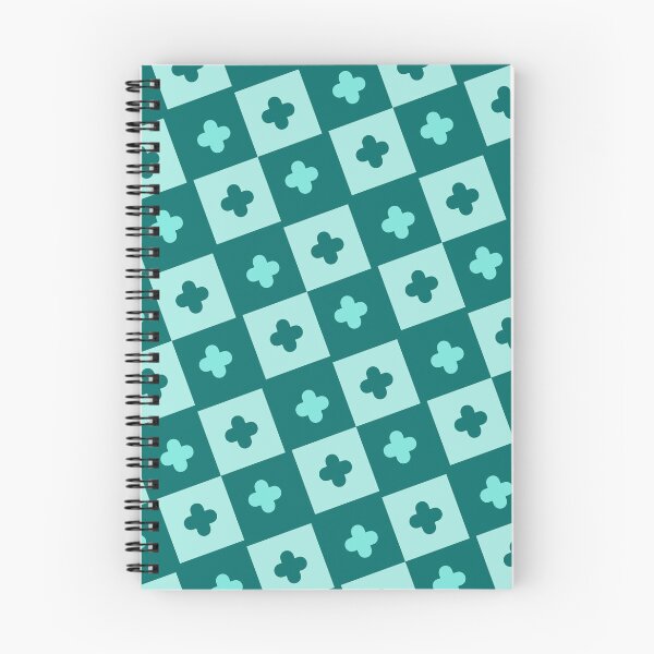Item preview, Teal & Green Squares And Plus Mirrored Eternal Impressions designed and sold by Alchemy-A-La-G.
