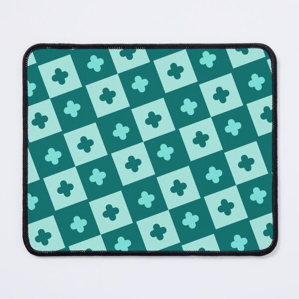 Item preview, Teal & Green Squares And Plus Mirrored Eternal Impressions designed and sold by Alchemy-A-La-G.