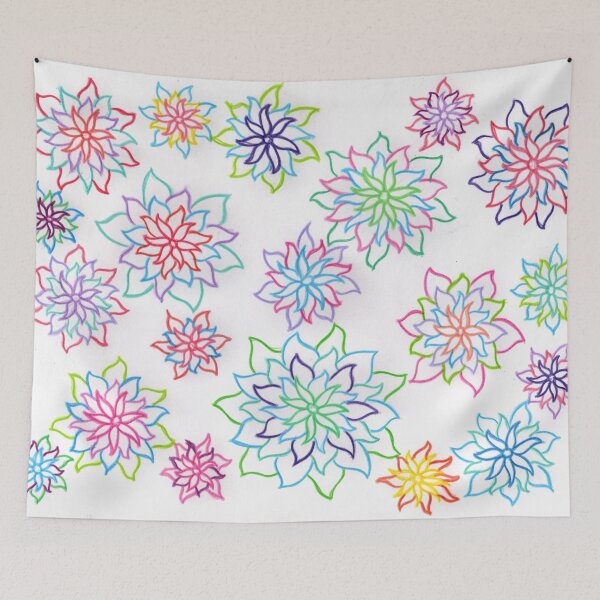 Item preview, StarFlowers 'white' designed and sold by Eclectichippy65.
