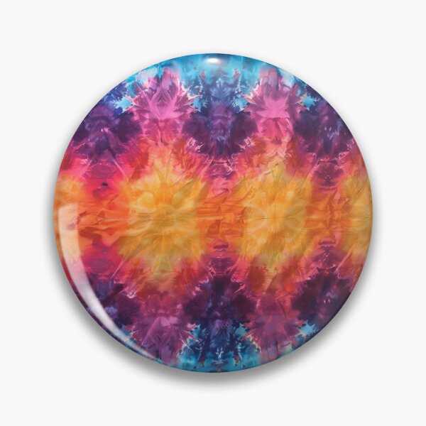 Item preview, Fire Of My Fears - Colorful Psychedelic Tie Dye Pattern - Vintage Yellow designed and sold by RoyalStarsPatts.