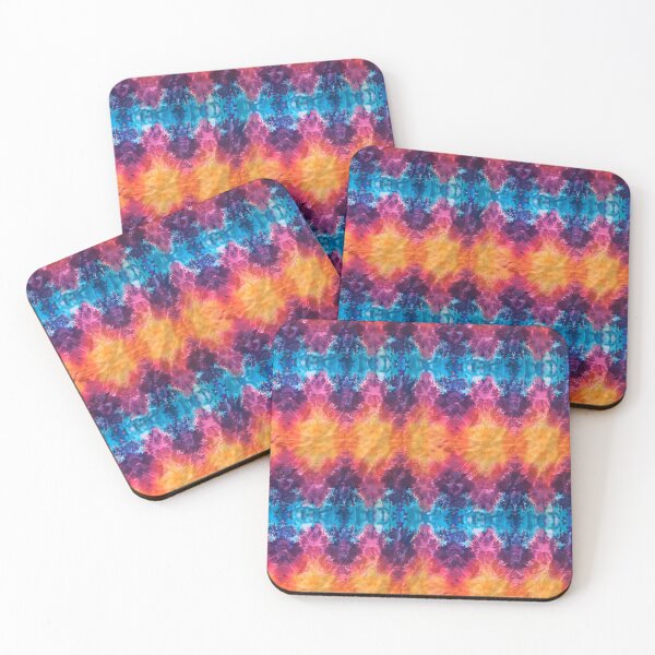 Item preview, Fire Of My Fears - Colorful Psychedelic Tie Dye Pattern - Vintage Yellow designed and sold by RoyalStarsPatts.