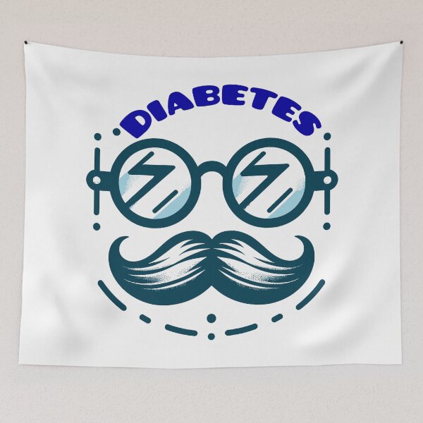 Item preview, Diabeetus Funny Diabetes Awareness Diabetic Beard,diabetes day designed and sold by toobel.