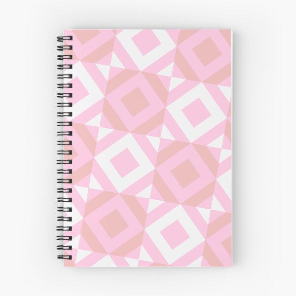 Item preview, Pink & White Squares Triangles Mirrored Endless Eternal Impressions designed and sold by Alchemy-A-La-G.