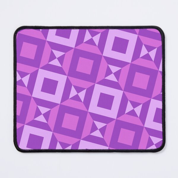 Item preview, Abundant Purples Squares Triangles Mirrored Endless Eternal Impressions designed and sold by Alchemy-A-La-G.