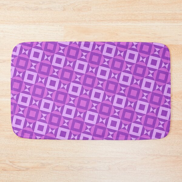 Item preview, Abundant Purples Squares Triangles Mirrored Endless Eternal Impressions designed and sold by Alchemy-A-La-G.