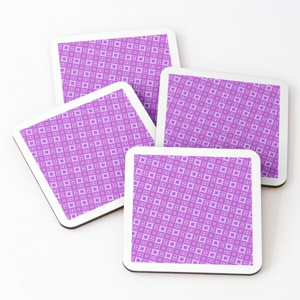 Item preview, Abundant Purples Squares Triangles Mirrored Endless Eternal Impressions designed and sold by Alchemy-A-La-G.