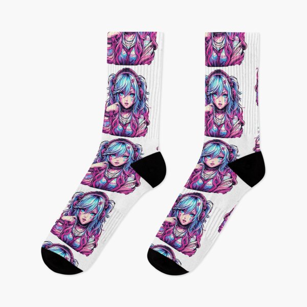 Aperçu de l'œuvre Style anime e-girl créée et vendue par kombos.