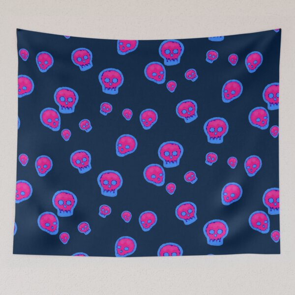 Item preview, Floating Decaying Skull Shapes designed and sold by KMH-Artwork.