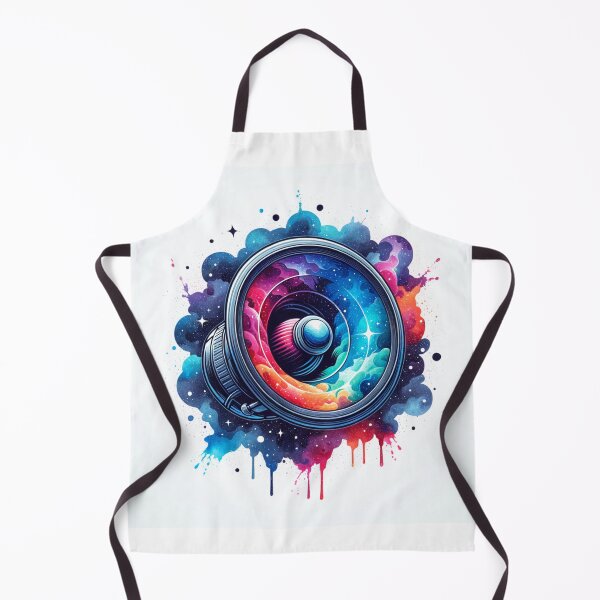 Item preview, Cosmic Harmony: Abstract Space Soundwave Art Print designed and sold by Dannyluna2002.