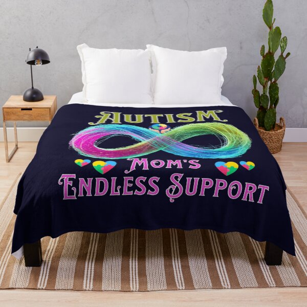 Item preview, Mom endless support - mom autism awareness designed and sold by Taans-Creation.