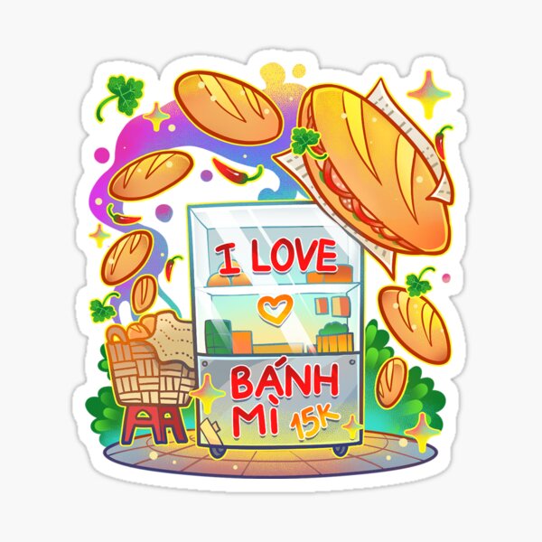 Item preview, Banh Mi 15K designed and sold by binhlum.