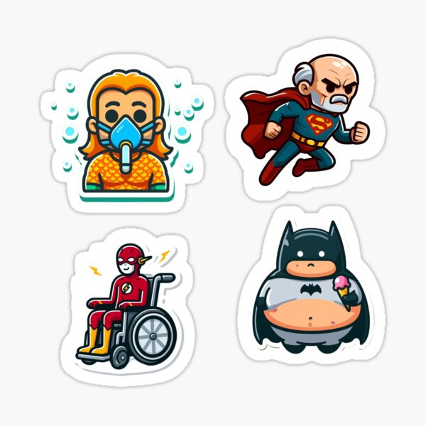 Item preview, Superhero Sticker Pack designed and sold by RnBProducts.
