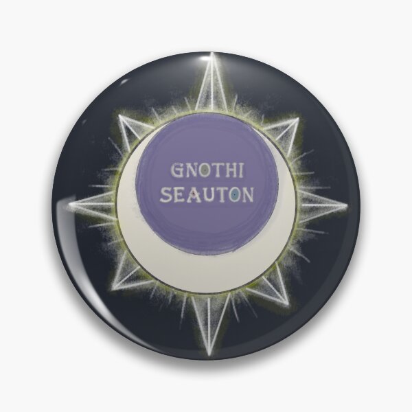 Item preview, 'Gnothi Seauton' alternate version designed and sold by Leo's Basilisk Osorronophris.