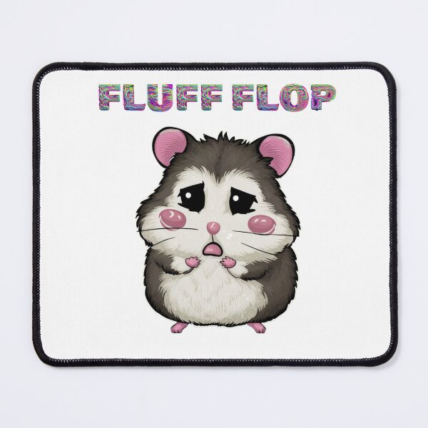 Item preview, Fluff Flop ,Sad Hamster, Cute Funny Hamster designed and sold by SnuggleSafari.