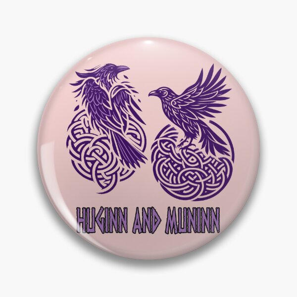 Item preview, HUGINN AND MUNINN designed and sold by Foxlindesigns.