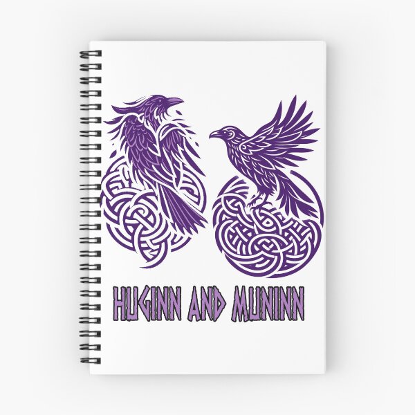 Item preview, HUGINN AND MUNINN designed and sold by Foxlindesigns.