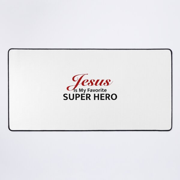 Item preview, Jesus Is My Favorite SUPER HERO designed and sold by LizHumorComics.
