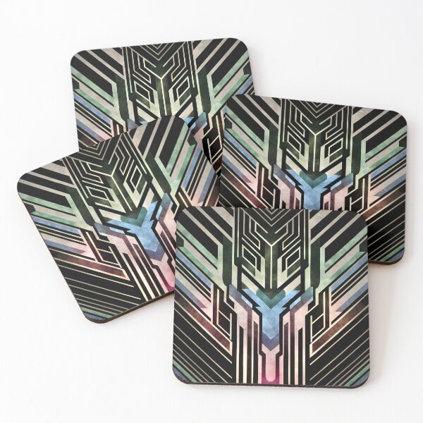 Item preview, Patrón geométrico Art Déco designed and sold by SloganExpress.