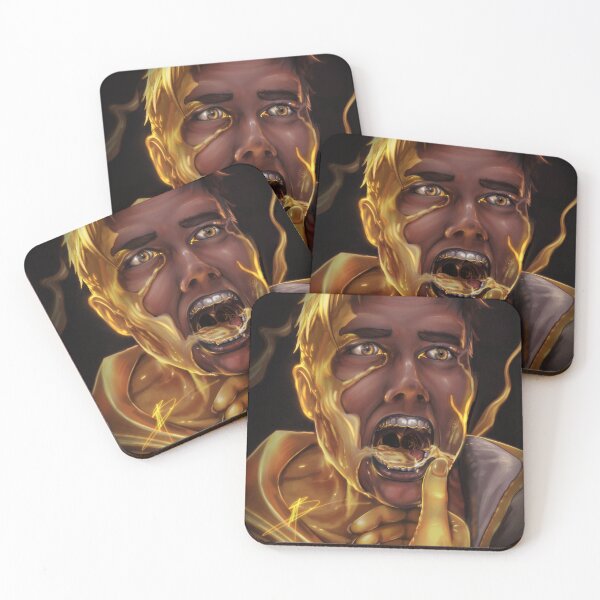 Item preview, "Gold Consumed him" designed and sold by Mbohnetart.