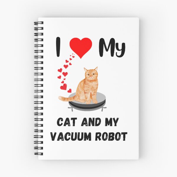 Item preview, Cat on robot vacuum I love my cute cat vacuum robot love designed and sold by Artstastic.