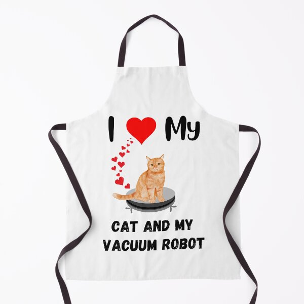 Item preview, Cat on robot vacuum I love my cute cat vacuum robot love designed and sold by Artstastic.