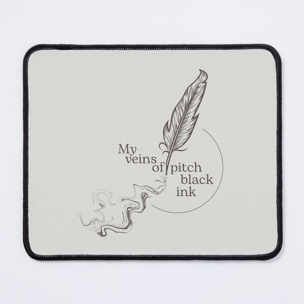 Item preview, VEINS OF PITCH BLACK INK designed and sold by baldbird.